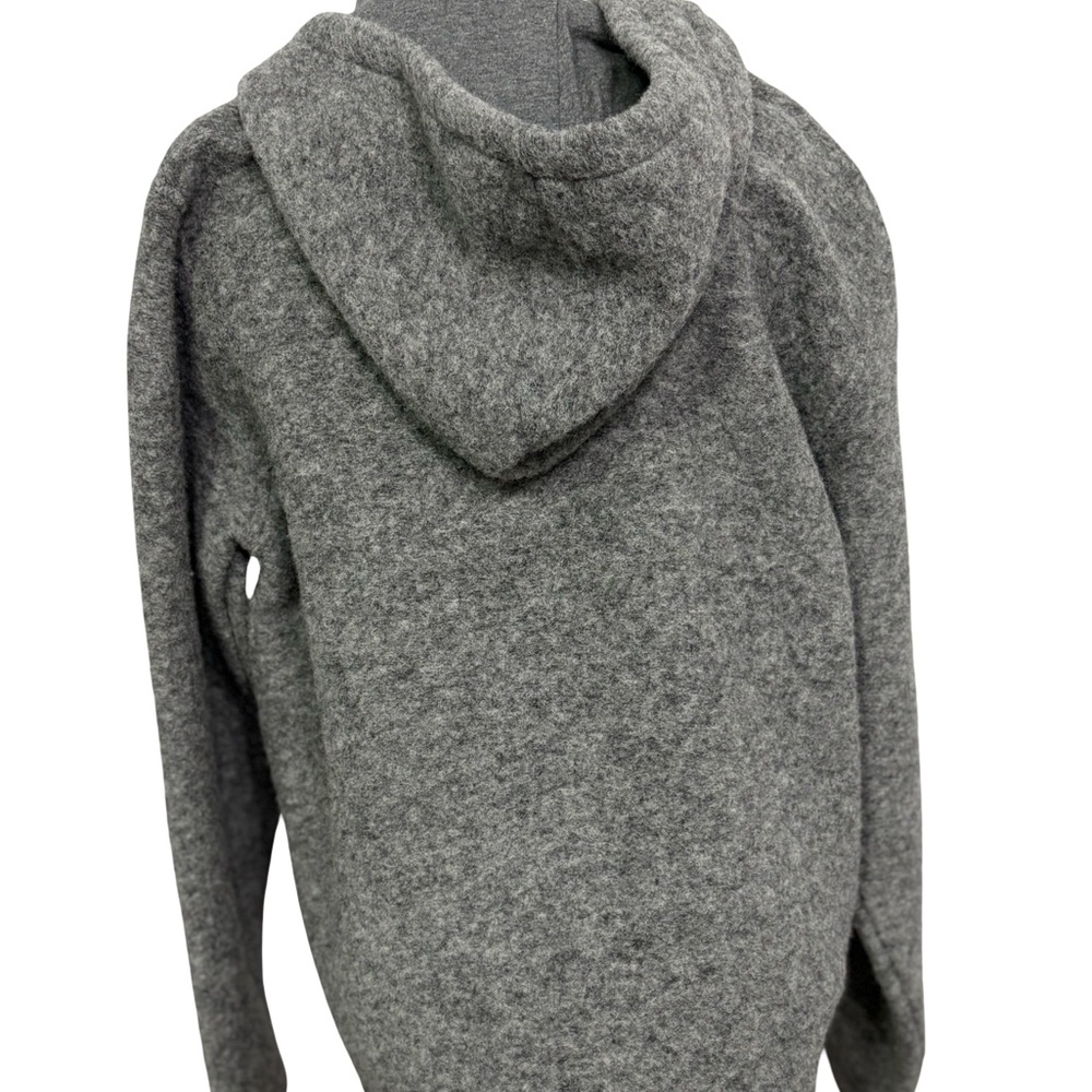 Hartford Hooded Zip Up Jacket Wool Blend Sweater — Size M - Picture 4 of 5